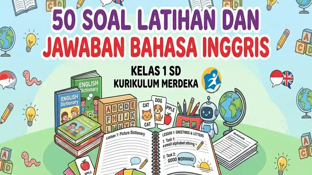 Unduh Soal Bahasa Inggris Kelas 1 SD PDF: Belajar Mudah & Cetak Skor Tinggi!
