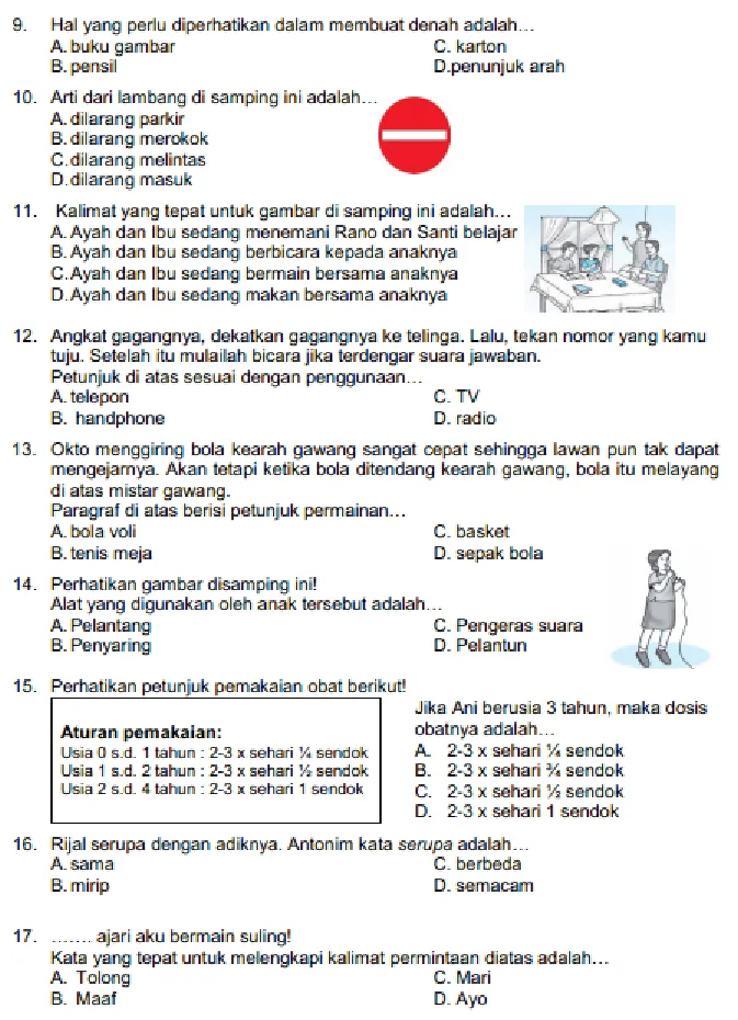 Akhirnya Terbongkar! Ini Dia Bocoran Contoh Soal BUIPENA Kelas 4 Tema 1 untuk 2026