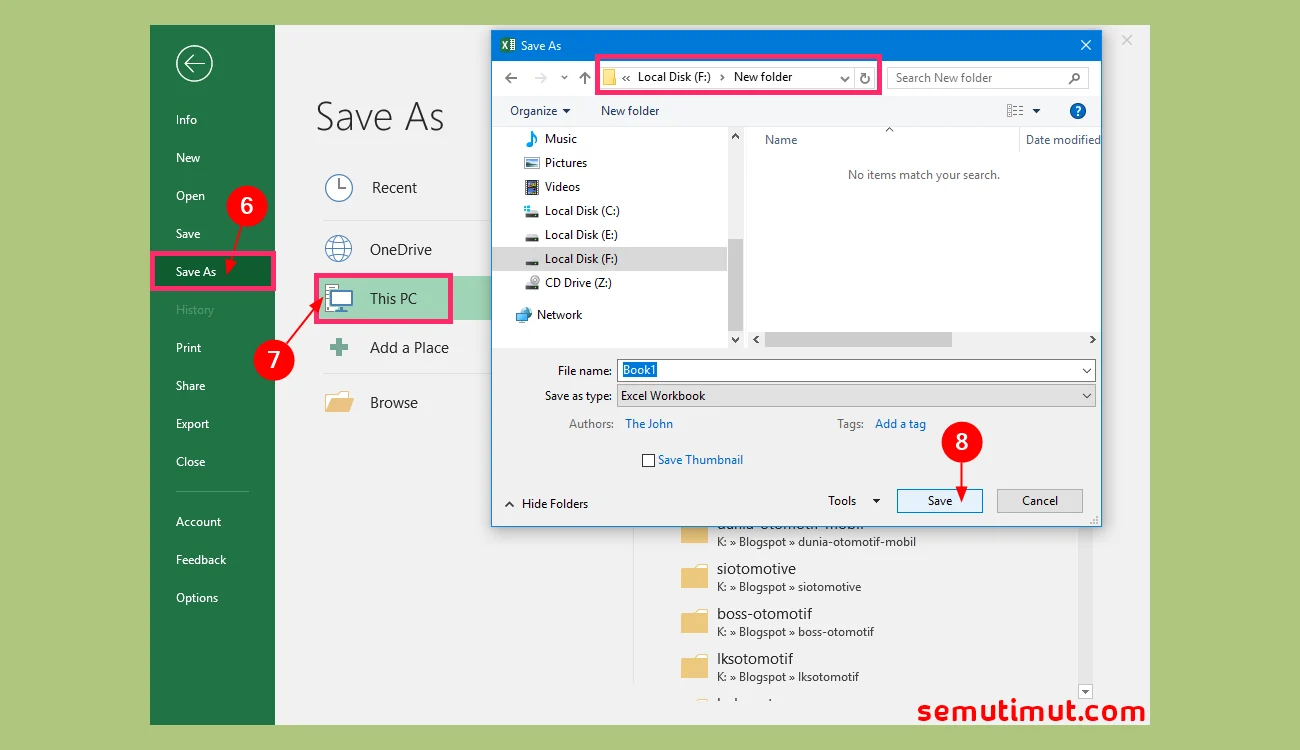 cara mengubah dokumen word ke excel