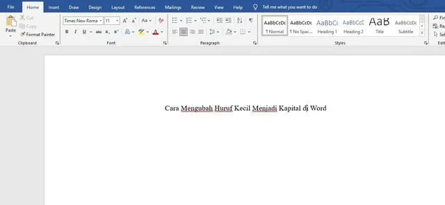 3 Cara Merubah Huruf Kapital Menjadi Huruf Kecil di Word Agar Bebas Typo di 2026