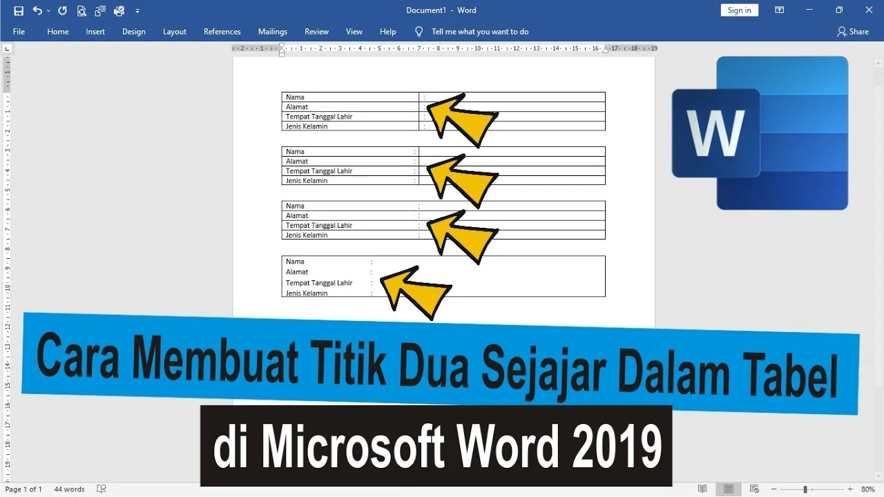 5 Cara Sejajarkan Titik Dua di Word Ternyata Semudah Ini, Wajib Tahu