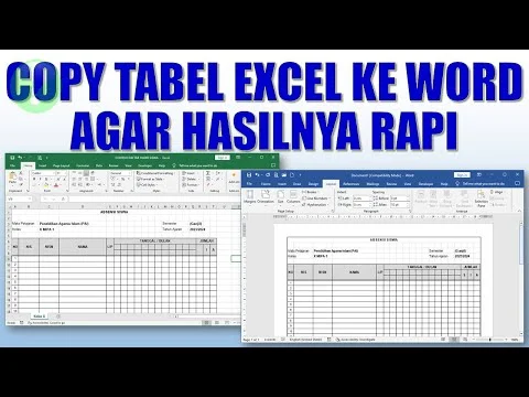 5 Trik Rahasia Cara Copy Excel ke Word Agar Tidak Berantakan yang Wajib Kamu Coba