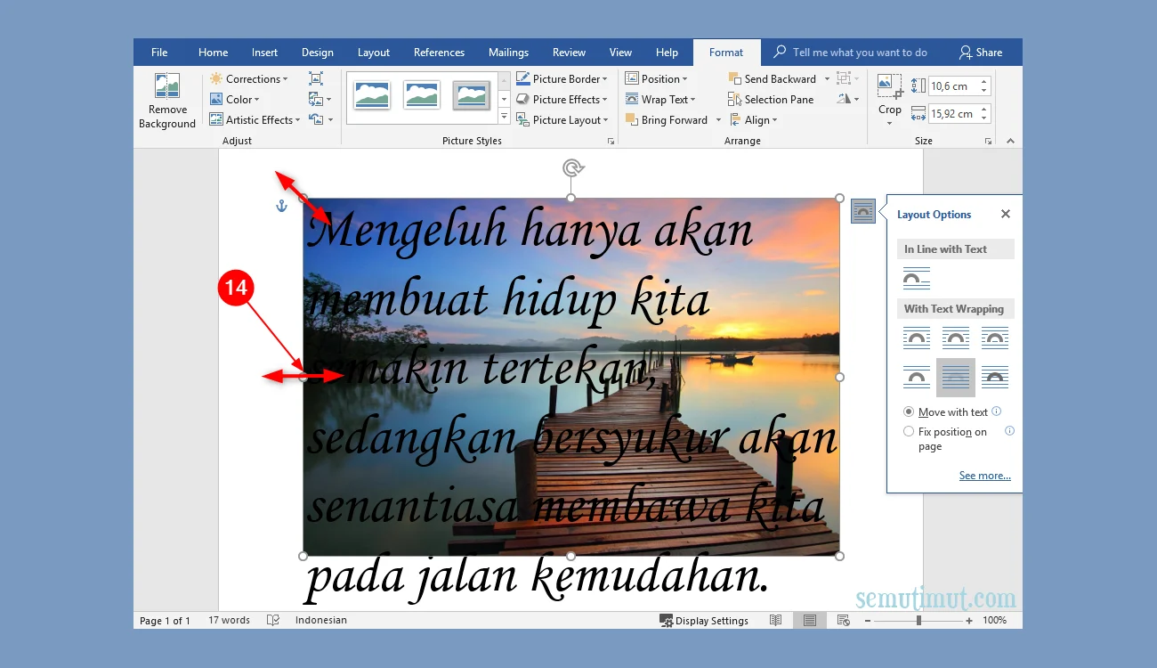 Cara Membuat Tulisan Di Atas Gambar Microsoft Word Lengkap Semutimut Cara Membuat Tulisan Di Atas Gambar Microsoft Word Lengkap Semutimut