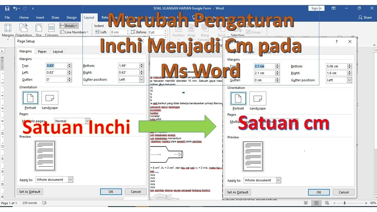 Rahasia Memunculkan Ruler: Cara Mengubah Ukuran dari Cm ke Inci di MS Word