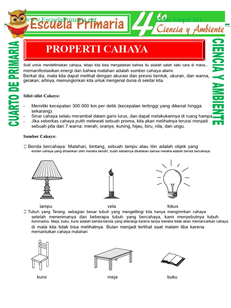 Ternyata Ini 5 Contoh Soal Cahaya Kelas 4 SD yang Paling Sering Diujikan Tahun 2026