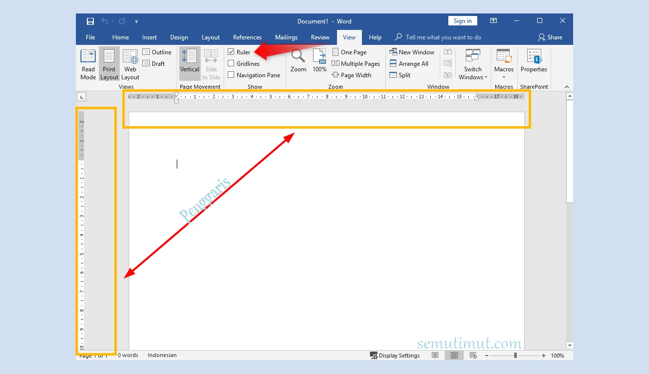 Belajar Microsoft Word Pemula Ternyata Semudah Ini, Ini Cara Menampilkan Ruler di Microsoft Word yang Jarang Diketahui